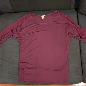 Luxurious cotton 3/4 sleeve Club Monaco top